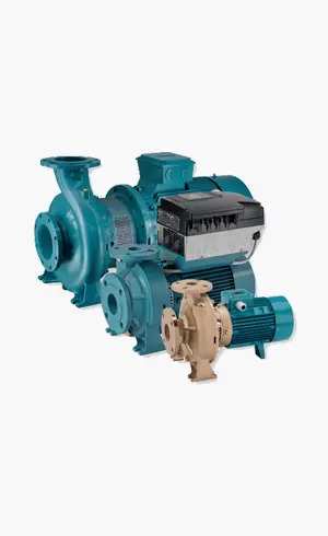 Bomba monobloc de aspiración axial en bronce