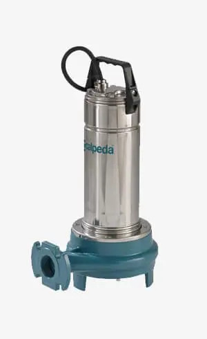 Bomba sumergible de acero Inoxidables para agua sucia.