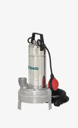 Bombas sumergibles para aguas residuales en la Industria.